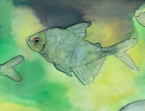 Frances – Fish, A Watercolour Painting